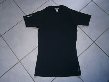 Tee-shirt sport MC noir DECATHLON Taille S
