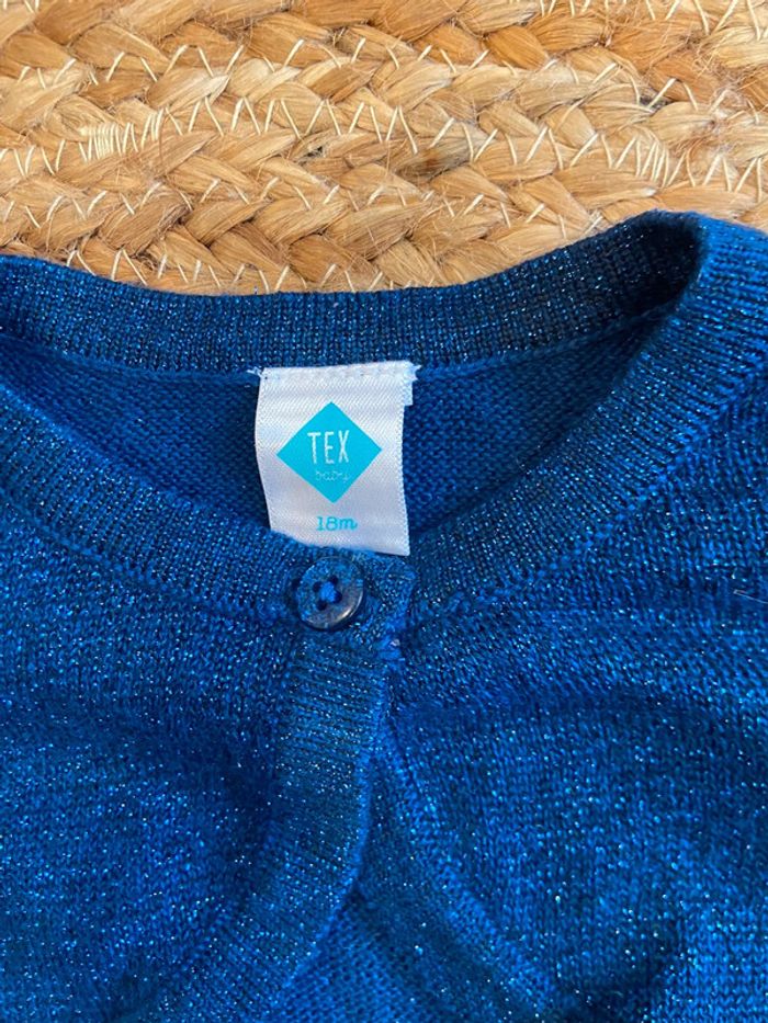 Gilet fille 18 mois à paillette - photo numéro 2