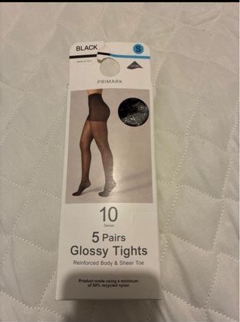 5 paire de collants neuf S