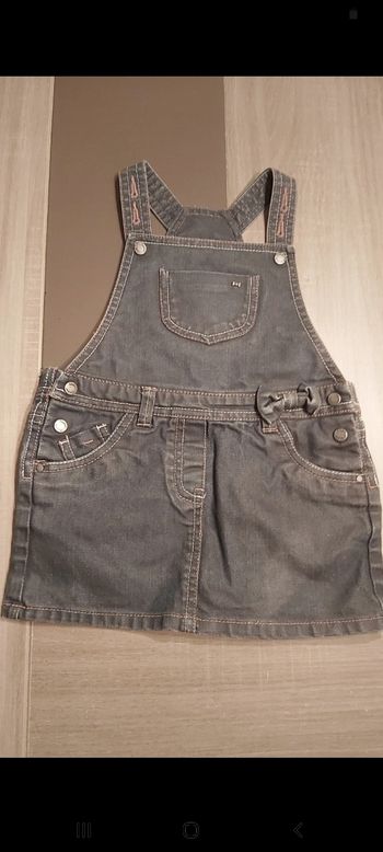 Robe en jeans noire claire