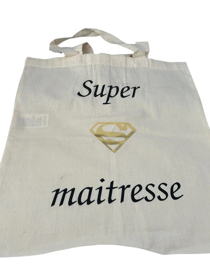 Tote bag super maîtresse