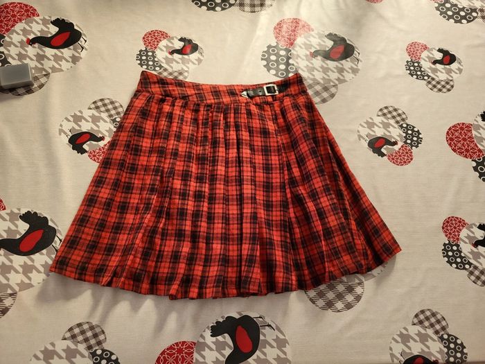 Jupe à carreaux