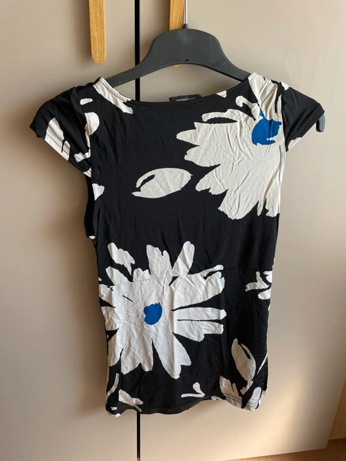 Tee-shirt blouse sinequanone 34 fleurs - photo numéro 2