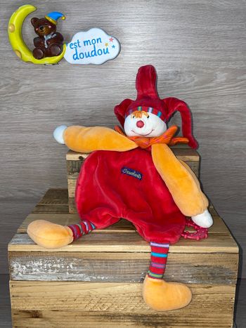 MR225 doudou clown 🤡 dragobert moulin roty