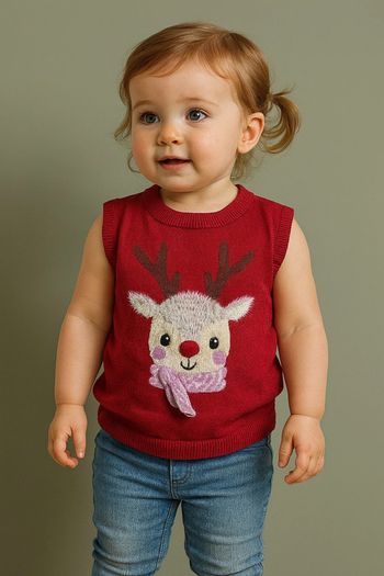 Pull sans manches de Noël Primark