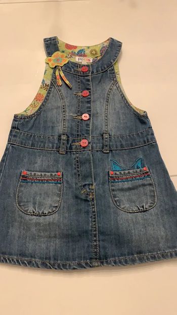 Robe en jean 2 ans