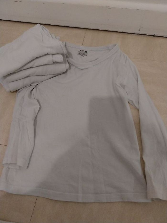 5 t-shirt manche longue