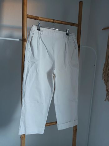 Chino blanc Mariella Gelli taille 44
