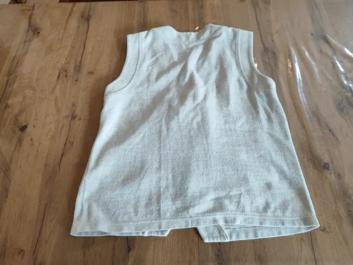 Gilet Marca Crème, Taille 3XL - Douceur et Cocooning ! - photo numéro 3