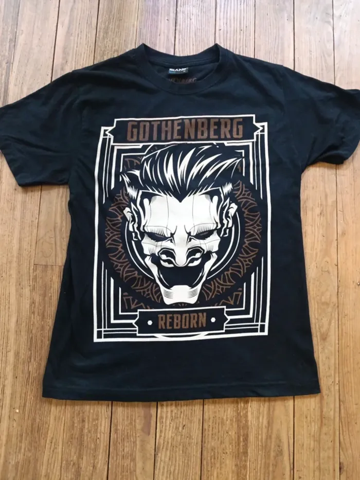 T-shirt imprimé manches courtes graphic Gothenberg Reborn motif Joker - M