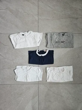 Lot de 5 pulls fins/blouses - 36 mois - Diverses marques