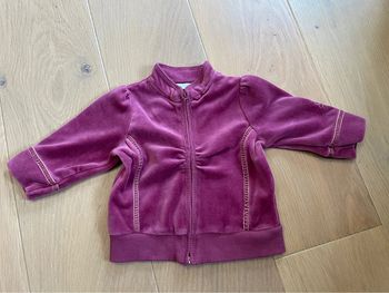 Gilet velours tout doux - Obaïbi - 6m