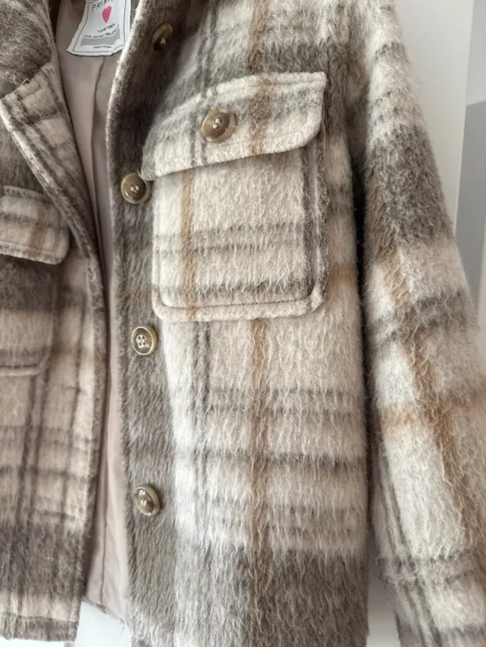 Veste laine enfant beige - photo numéro 2
