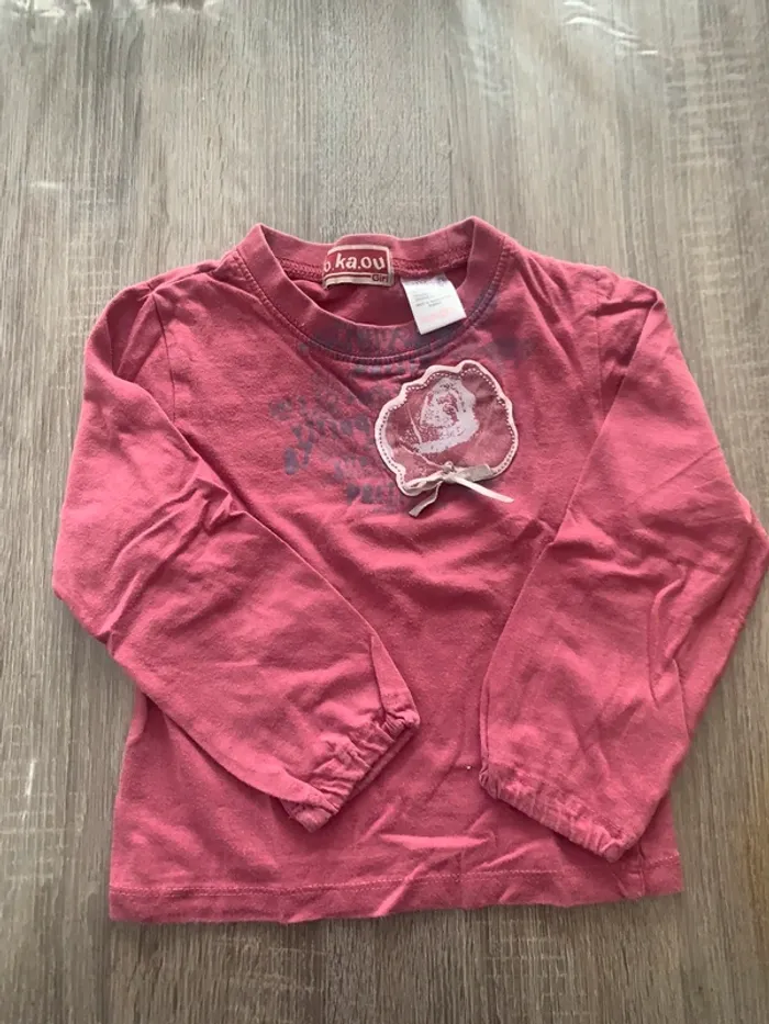 Lot vêtements fille 4 ans O Ka Ou Girl - photo numéro 2