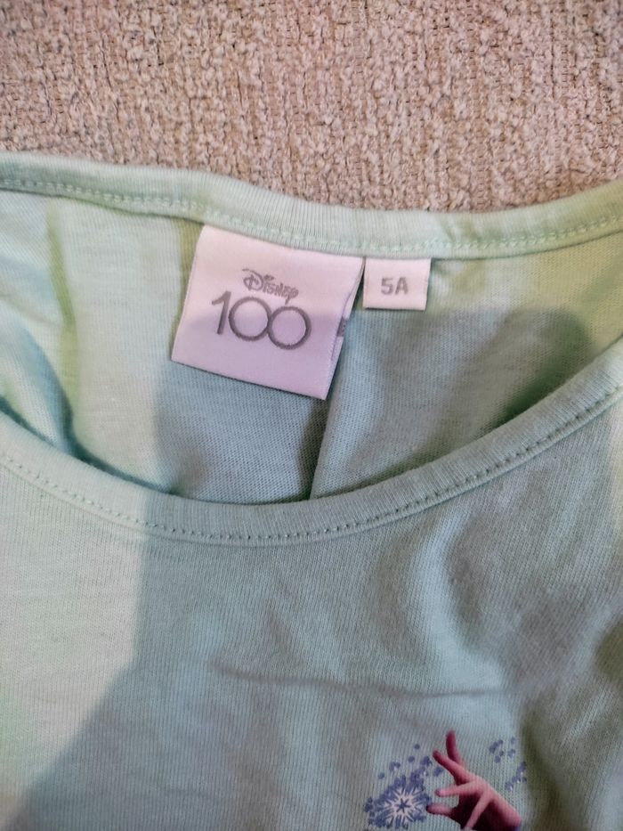 T-shirt la reine des neiges 5 ans - photo numéro 3