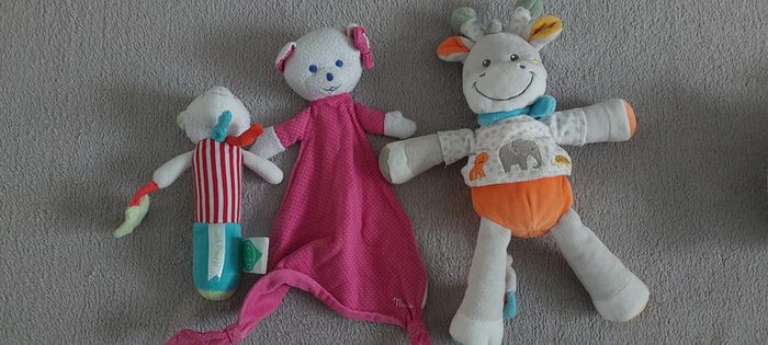 LOT 3 peluches molle