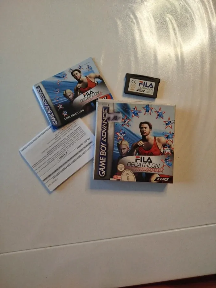 Game boy advance fila decathlon game gba Nintendo