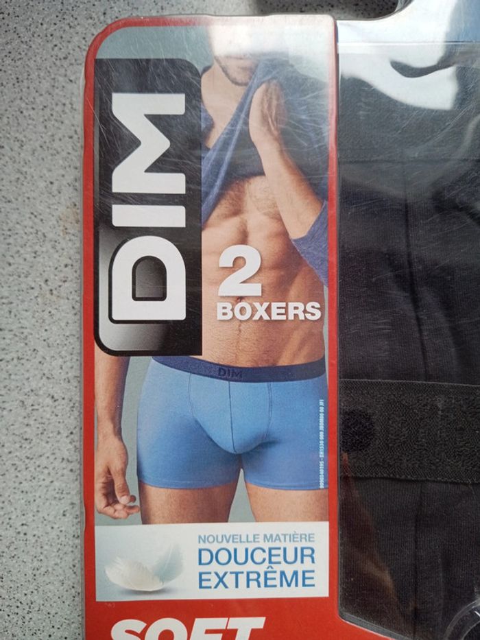 Boxers dim soft power taille M coloris noir - photo numéro 2