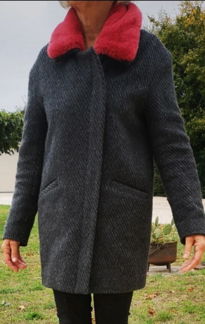 Joli Manteau en laine T36 One Step - photo numéro 3