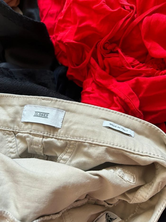Pantalon skinny inside beige 26 - photo numéro 4