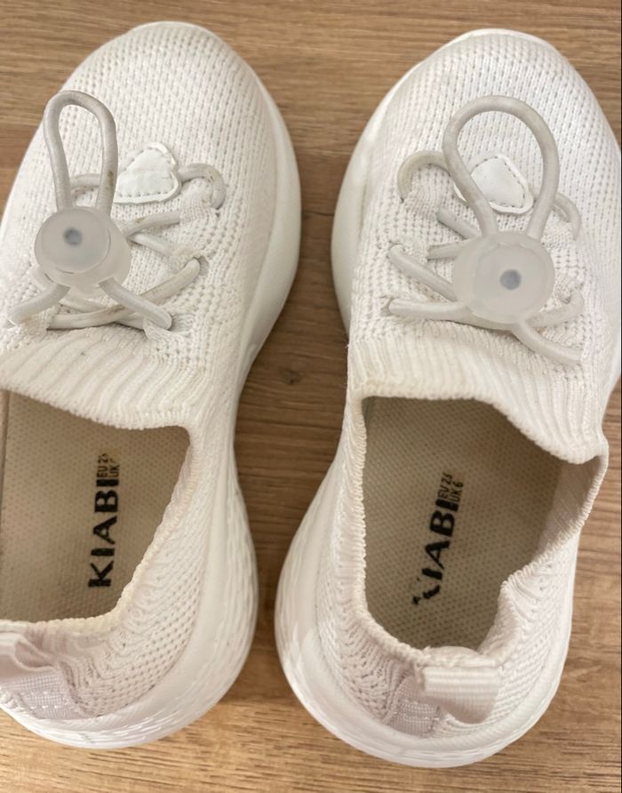 Basket Kiabi Fille Taille 23 Basket Blanche - photo numéro 3