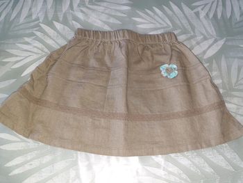 Jupe en lin tex 23 mois