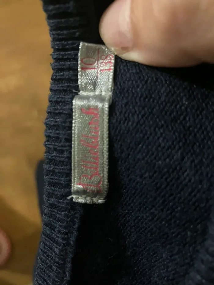 Robe pull billieblush bleu avec motif - photo numéro 3