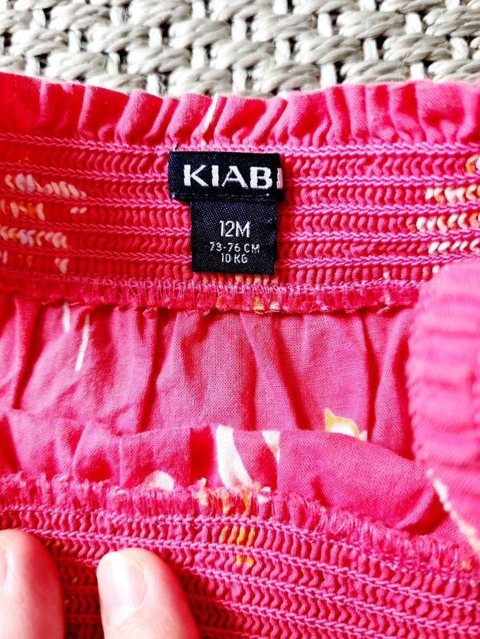 Combinaison légère rose fuchsia - 12 mois - photo numéro 6