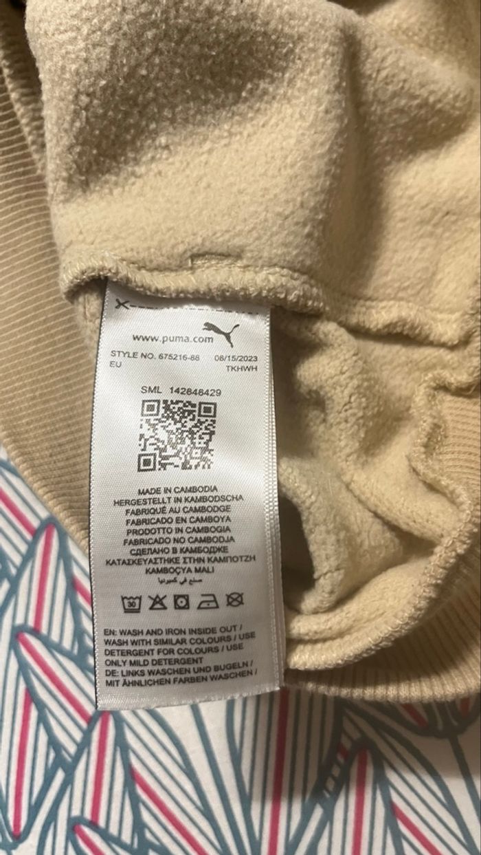 Sweat-shirt PUMA 10 ans - photo numéro 3