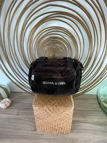 Sac à main Sonia Rykiel en velours