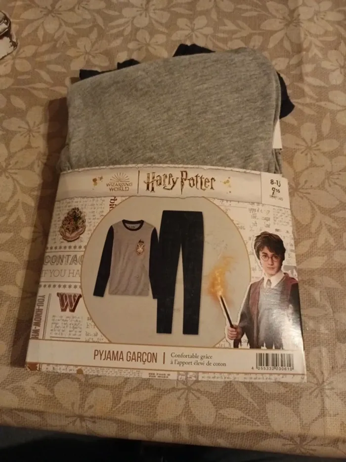 Pyjama garçon Harry potter taille 8 10 ans