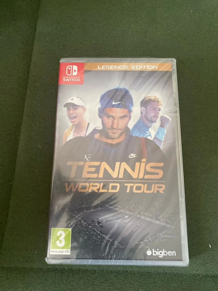 Tennis world tour : legends édition (Switch)