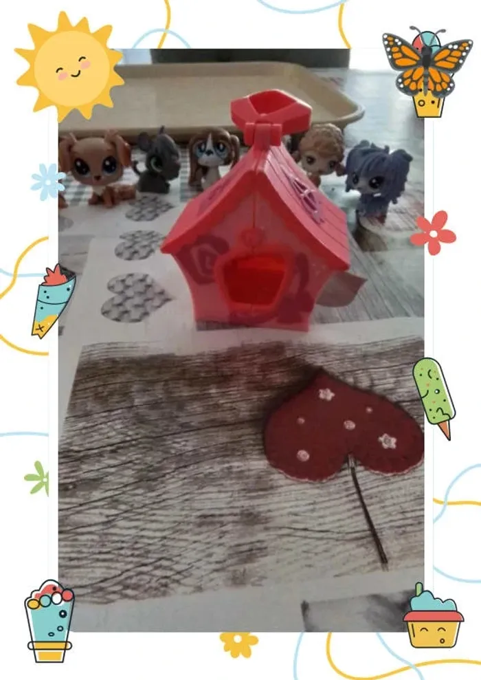 Lot de 7petshop et une maison - photo numéro 6