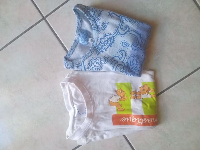 Lot de deux t shirts