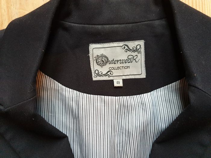 Veste noire taille 40 - photo numéro 4