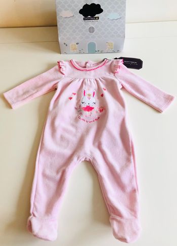 Pyjama en velours Sergent Major, taille 6 mois