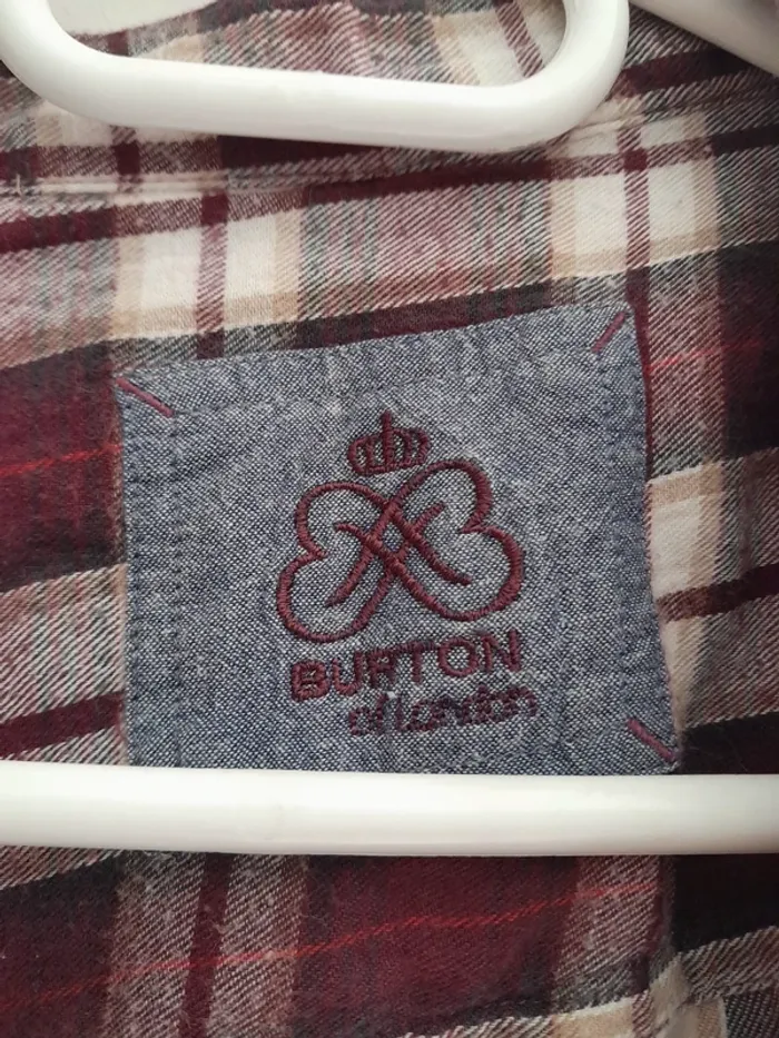 Chemise à carreaux burton - photo numéro 2