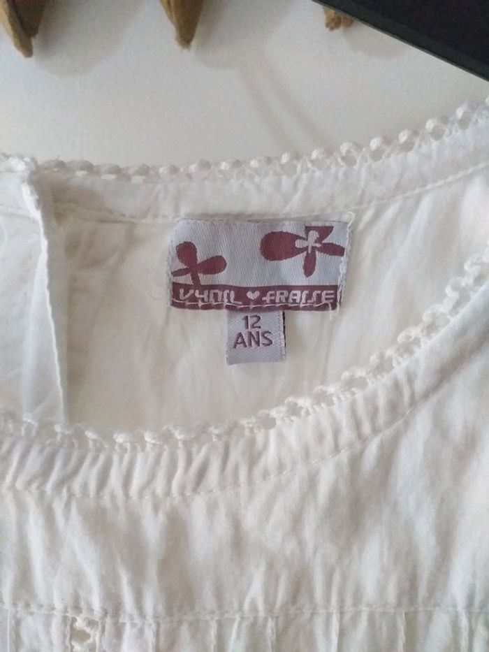 Jolie robe blanche longue doublé - photo numéro 7