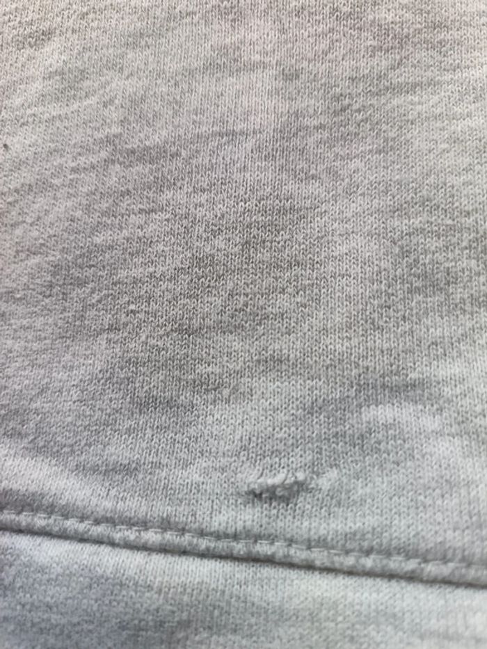 Lot 2 pulls sweat manches courtes fille 4 ans Okaïdi rose gris moustache - photo numéro 7