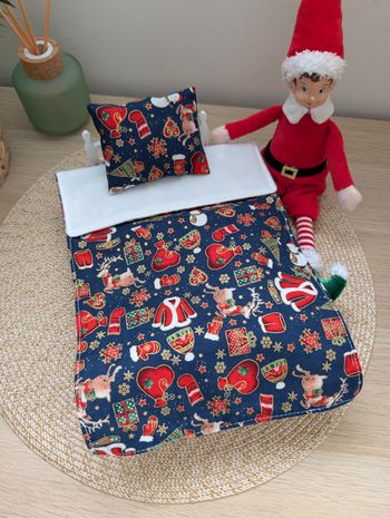 Couverture et oreiller pour lutin farceur