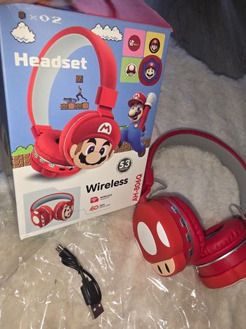 Casque mario