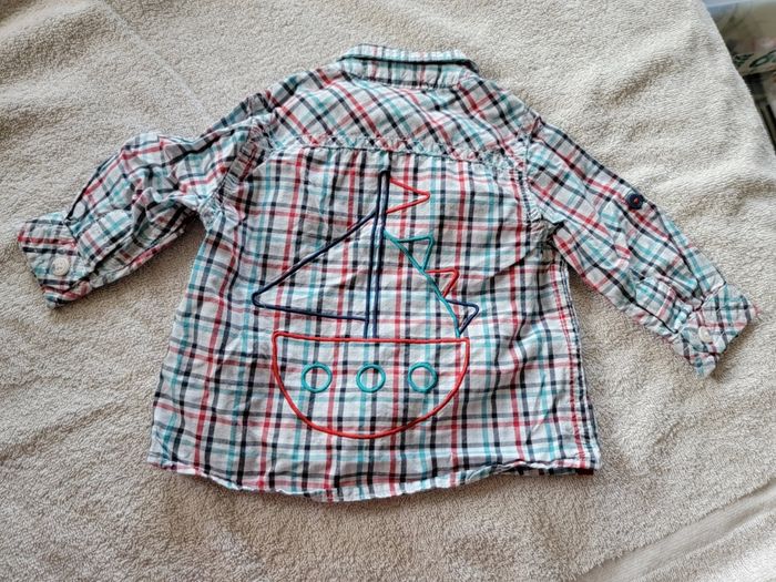 Lot de 4 tee-shirts manches longues 3 mois garçon - photo numéro 6