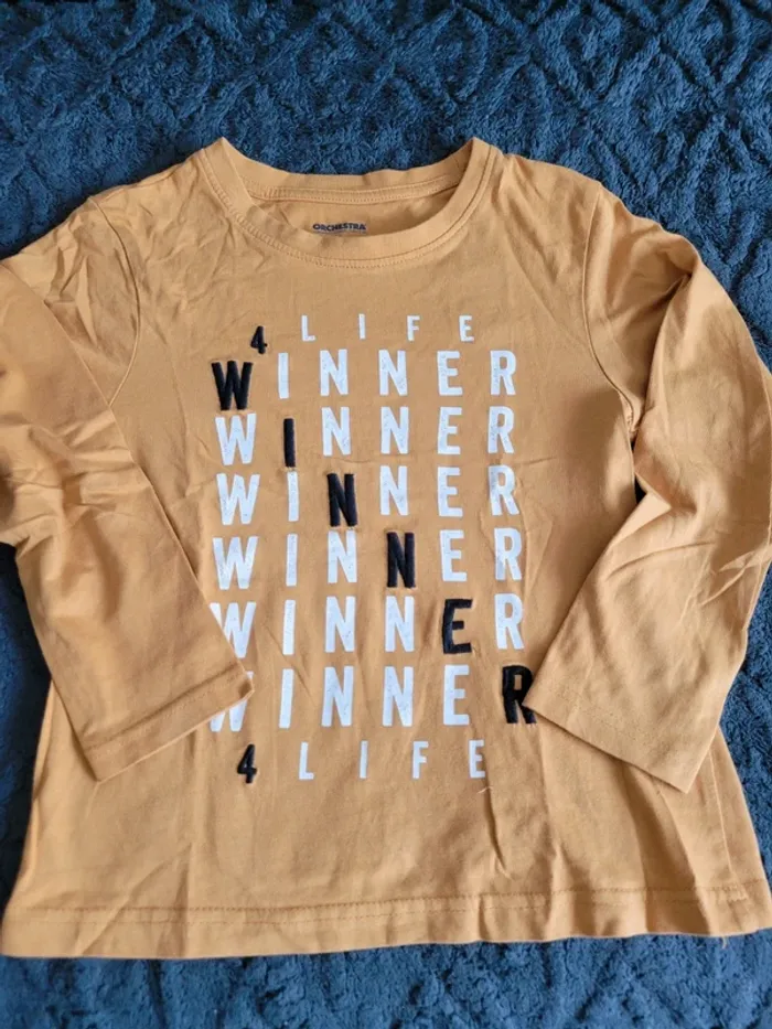 Tee shirt manche longue 6 ans