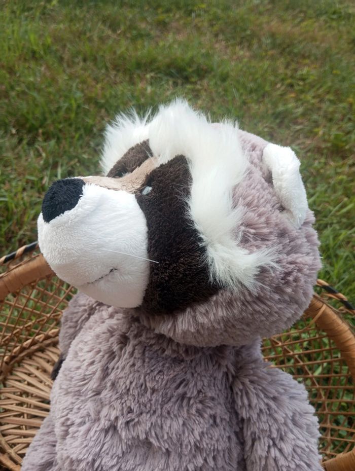 Peluche neuve raton-laveur - photo numéro 3