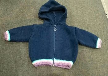 Gilet zippé à capuche - 6 mois