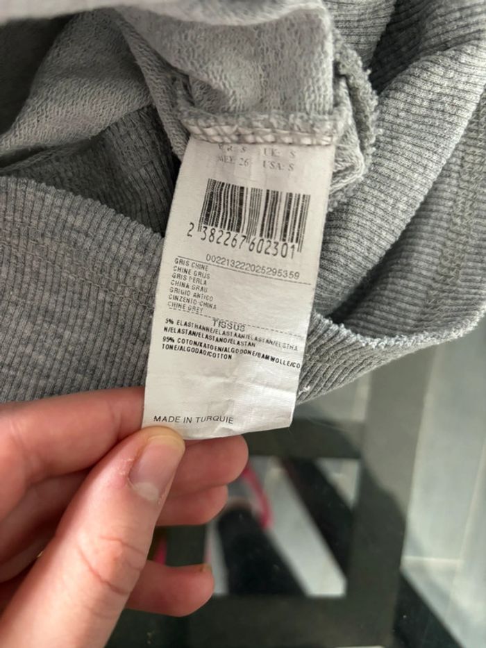 Sweat-shirt capuche fille cintré Jennyfer S - photo numéro 8