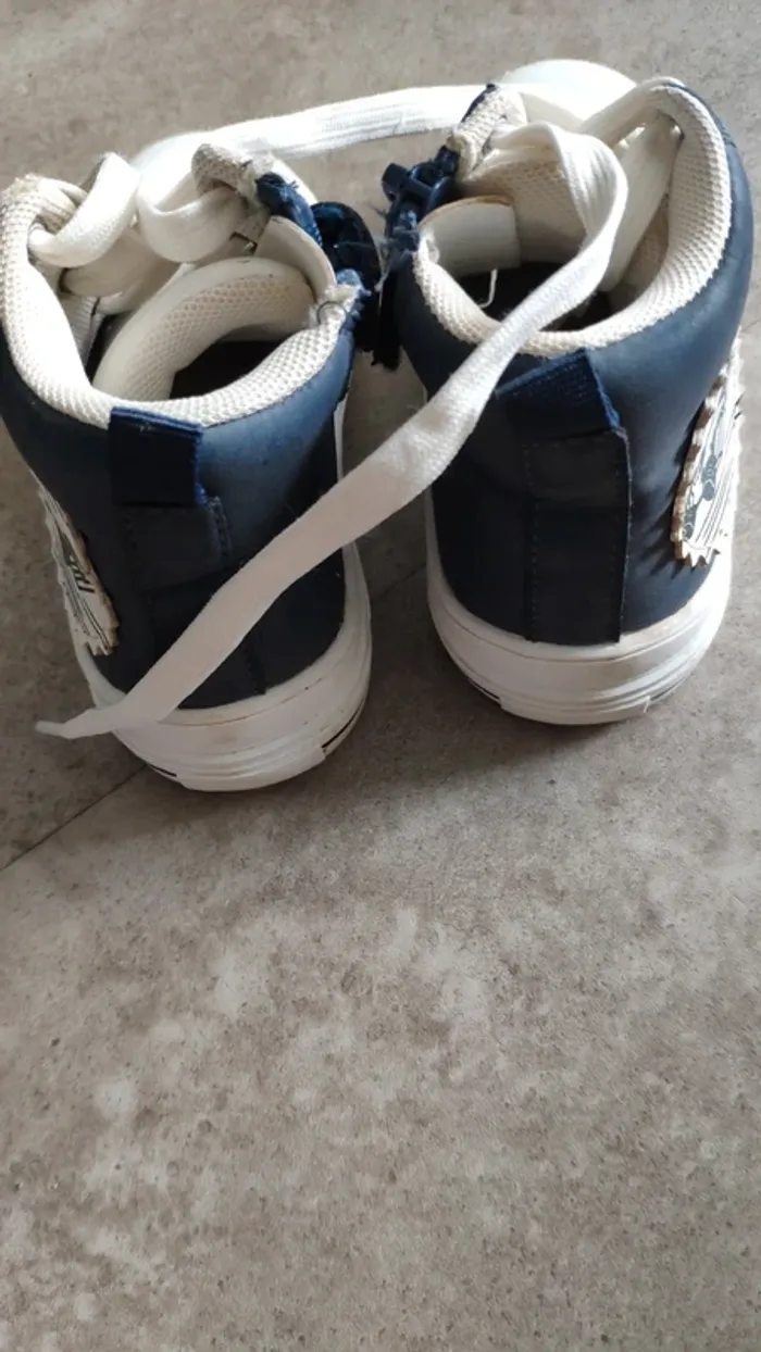 Chaussures montantes bleu marine 24 charlie et friends - photo numéro 4
