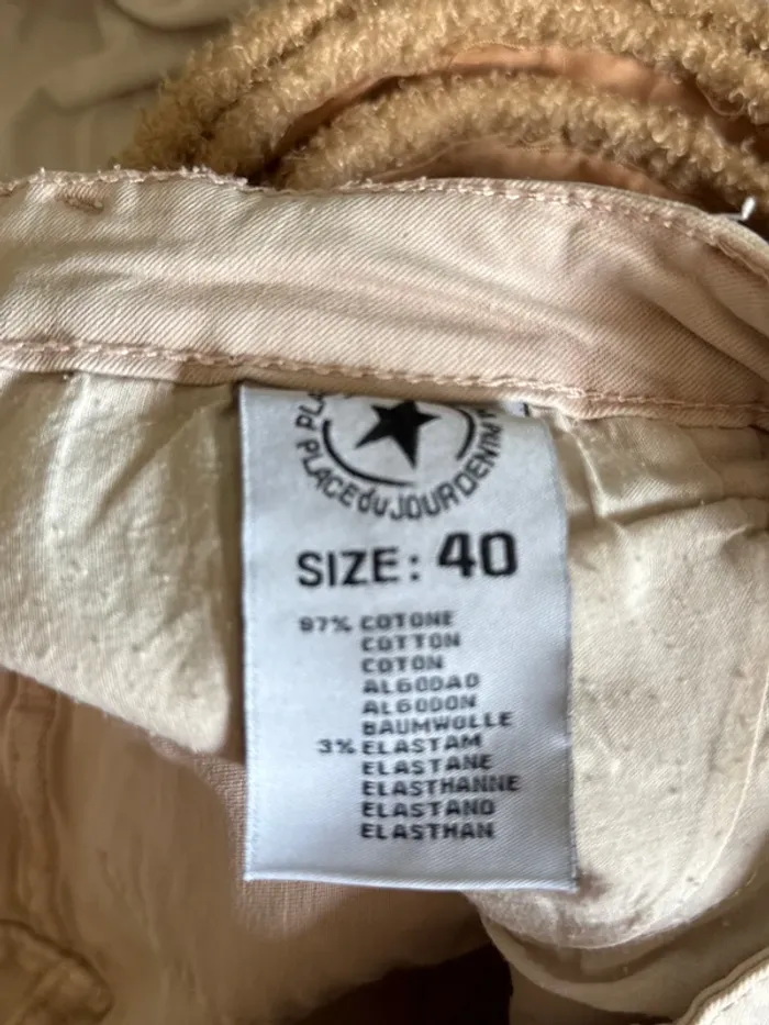 Joli jean tout doux femme avec boutonnage boutons femme - photo numéro 6
