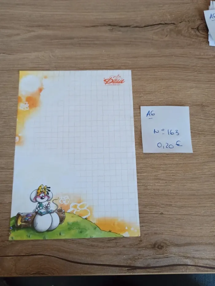 Feuille Diddl A6 163 0,20€