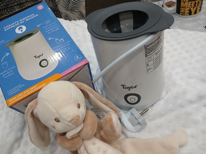Chauffe biberon tigex